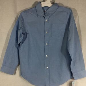 Medium NWT Cat& Jack long sleeved light blue size Medium 8/10 dress uniform shi…